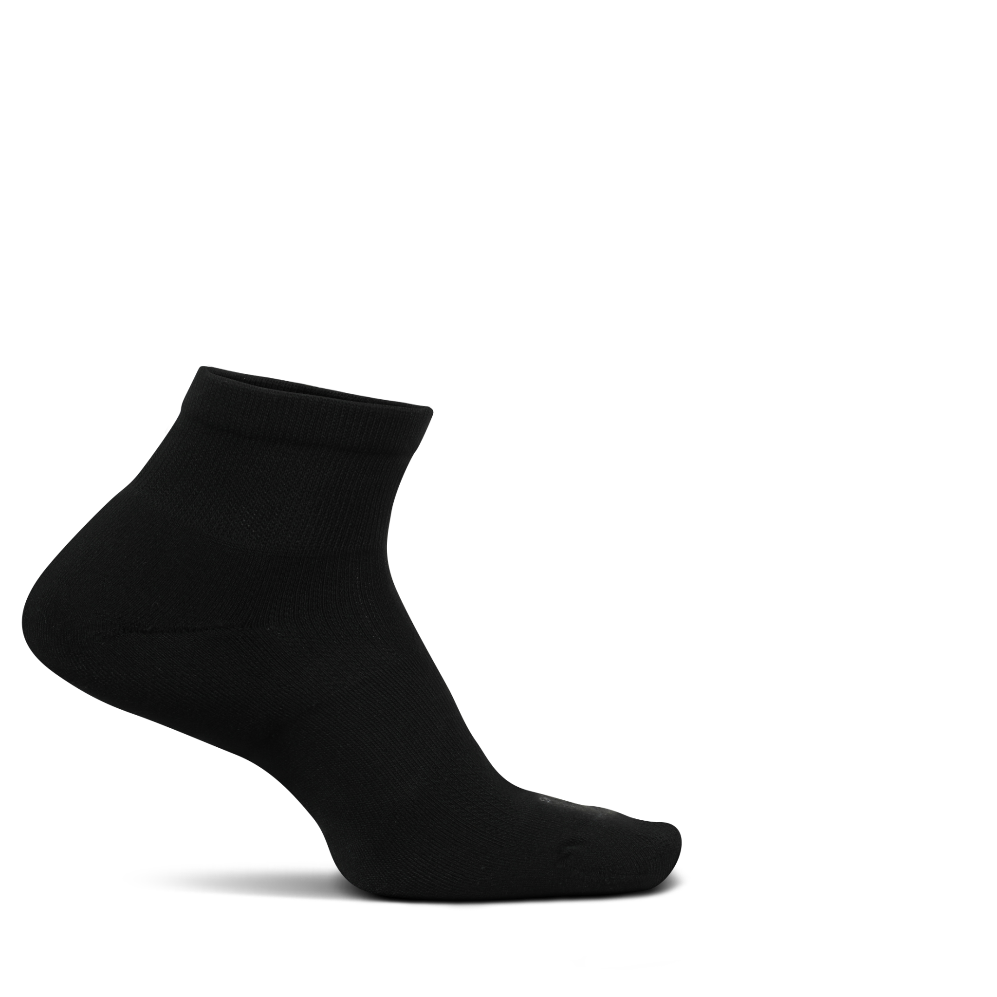 Feetures Therapeutic Max Cushion Quarter Black Brown's Shoe Fit Co