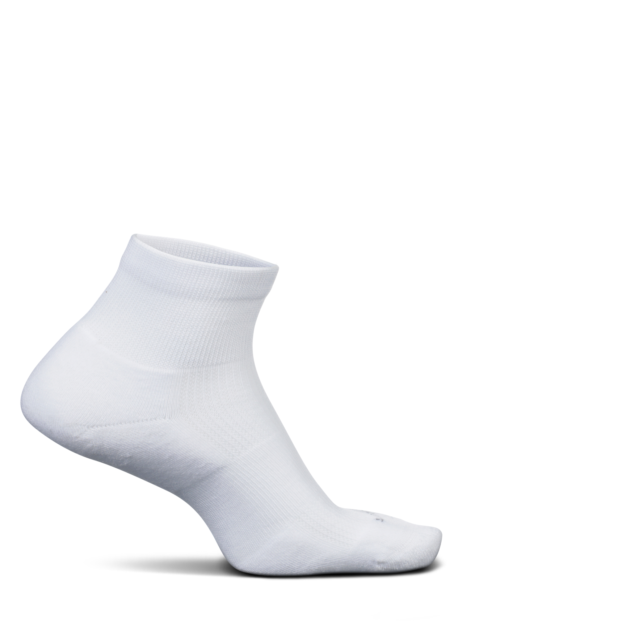 Feetures Therapeutic Max Cushion Quarter White Brown's Shoe Fit Co