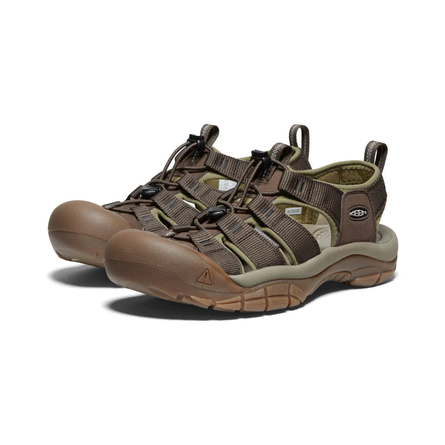 KEEN Newport H2 Men\'s Closed Toe Hiker Original Hybrid Sandal Olive Drab Size 12 1025999 Keen Men main image 3