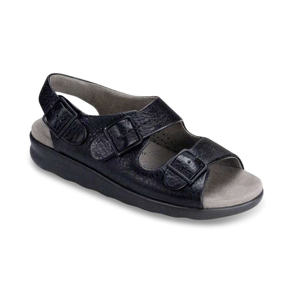 SAS Relaxed Walking Sandal Black Women's – Brown's Shoe Fit Co