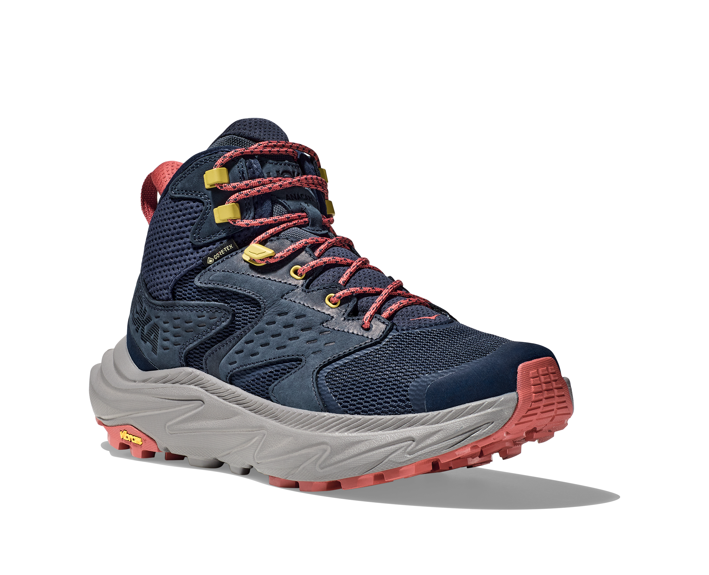 Hoka Anacapa 2 Mid GTX Mens 9.5D Dune Tan Gore-Tex Hiking Boots 1141633 DOTN Hoka Anacapa Mid Gtx | eBay UK main image 2