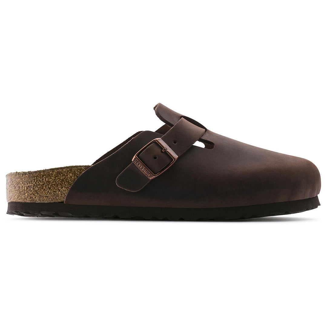 Birkenstock Boston Habana Oiled Leather – Brown's Shoe Fit