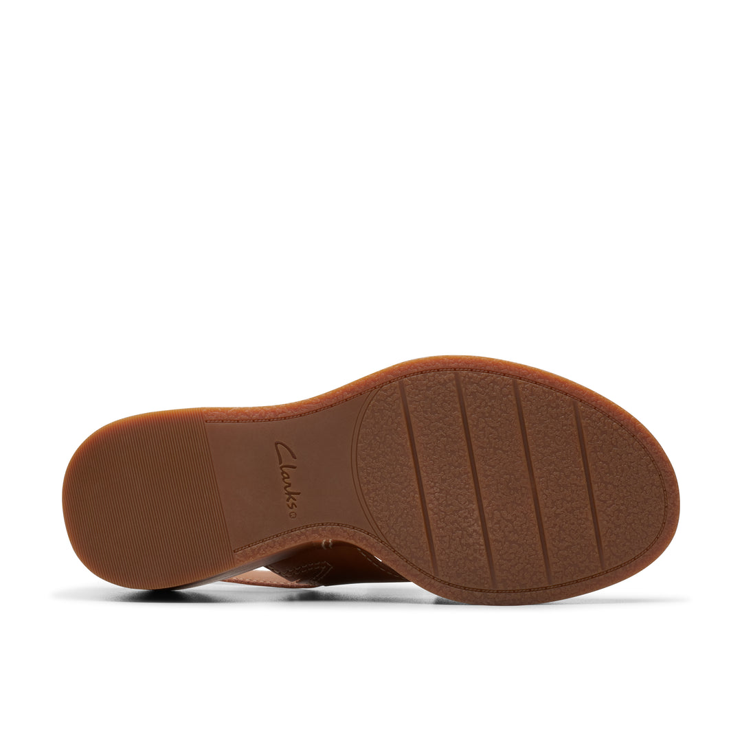 Clarks Manon Wish Tan Leather Women display picture 1