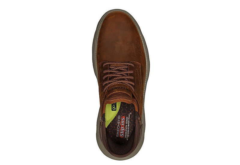 Skechers Slip-ins: Garza - Gervin Brown Men display picture 2