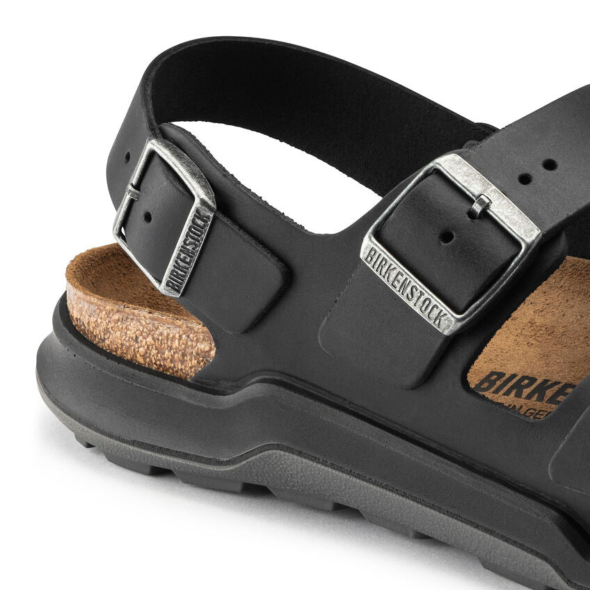 Birkenstock Milano CT Black Oiled Men